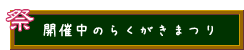 開催中のらくがきまつり