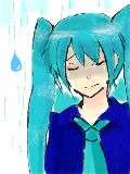 泣いているところを描いてください